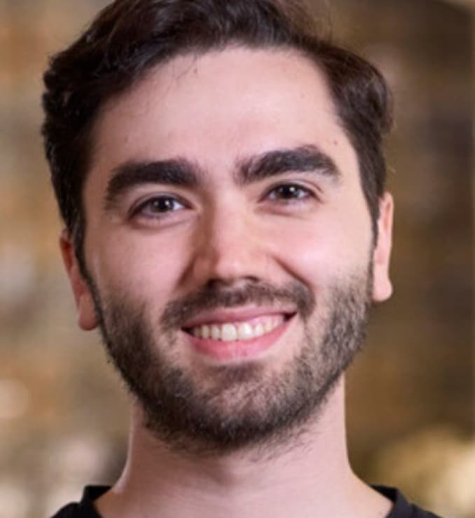 Male smiling at camera